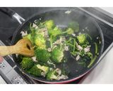 ほうれん草とブロッコリーの豚肉炒め★動画作り方21写真