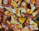 豚肉の味付き焼き肉*デジカルビ作り方7写真