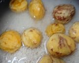 新米で冷水で、栗ご飯作り方3写真