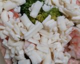 海老とブロッコリーのチーズトースト作り方3写真