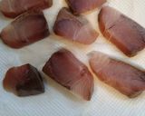 簡単！ブリの刺身で塩胡椒焼き作り方3写真