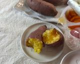 背徳感💯さつま芋にメープルシロップと岩塩作り方3写真