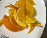 ぴょんぴょんオレンジの飾り切り（娘命名）作り方7写真