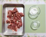 節約簡単夕飯豚こまもやしキャベツポン酢炒め肉料理作り方1写真