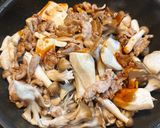 豚肉ときのこのオイスターソース炒め作り方6写真