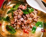 【ひき肉】🌱ミント香るラープ風炒め🇹🇭カオクアなし作り方12写真
