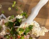 椎茸のお豆腐詰め焼き作り方2写真