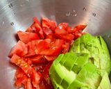 夏野菜とスパイス香る！冷製うどん🌶️作り方1写真