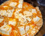 普通の麻婆丼作り方4写真