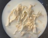 簡単♪白舞茸のクリームパスタ／ワンポット作り方2写真