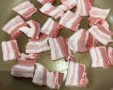 超簡単豚バラ中華炒め作り方1写真