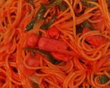 友人宅のハンバーグナポリタン作り方2写真