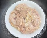 蒸し鶏もやしのピリ辛丼【ここから栄養士】作り方1写真
