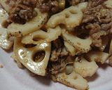 豚肉と蓮根のきんぴら作り方5写真