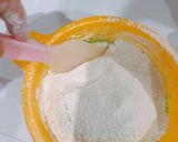 絶品✨可愛い🩵チョコミントメロンパン作り方8写真