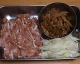 豚肉とザーサイ炒め作り方1写真