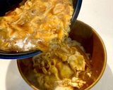 かき玉カレー煮麺作り方5写真