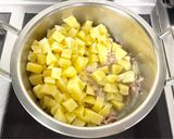 [保育園幼児食]ジャーマンポテト作り方4写真