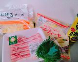 ＊豚肉と大葉のトルティーヤチーズ焼き＊作り方1写真