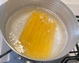 バジルとサーモンの冷製パスタ作り方1写真