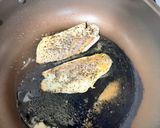 カリッと香ばし♪白身魚のハーブ＆黒こしょう焼き作り方2写真