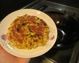 ラープ餅お好み焼き作り方6写真