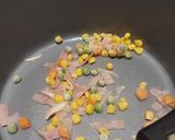 ミックスベジタブル出汁豆乳シチューパスタ作り方1写真