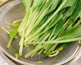 簡単！小松菜の混ぜご飯(菜めし)作り方1写真