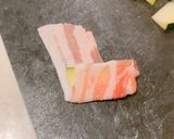 ズッキーニの豚バラ巻きの甘辛焼き作り方4写真