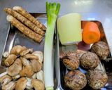 具だくさんでほっこり♡我が家の豚汁♡作り方1写真