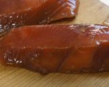 鮭のみりん焼いくら添え作り方3写真