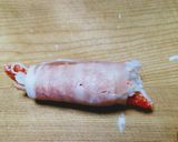 ヨウサマの減塩カニカマの生ハム巻き作り方2写真