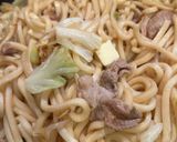 包丁いらず☆めんつゆ使用でズボラ焼きうどん作り方6写真
