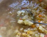余ったスープと麺でスープスパゲッティ作り方2写真