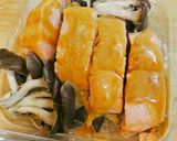 サーモンのとり野菜みそマヨ焼き作り方5写真