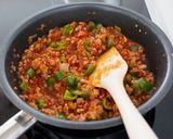 【なすのミートグラタン】トマト缶で☆具だくさん♪作り方5写真