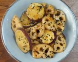 レンコンとさつまいもの照焼生姜味作り方7写真