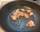 鶏もも肉とれんこんのきんぴら。作り方2写真