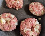 トマト煮込みの具沢山ハンバーグ作り方3写真