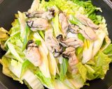 牡蠣のバター酒蒸し作り方4写真