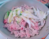 ＊ピーマンと豚肉と長ネギのガリバタ炒め＊作り方3写真