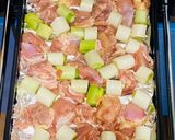 塩レモンの串無しねぎま、グリル焼き作り方3写真