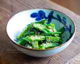 電子レンジで♪オクラの塩昆布ナムル作り方10写真