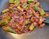 とても鬼旨いオクラのカレー炒め作り方9写真