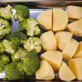 鶏とブロッコリーとチーズのじゃがバター😋作り方2写真