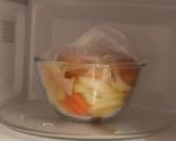 レンジで10分★野菜たっぷりポトフ作り方6写真