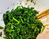 春菊の簡単胡麻和え作り方5写真