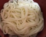 明太クリームうどん作り方1写真