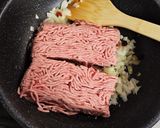 ひき肉ガッツリ！濃厚ナスのポロネーゼ作り方2写真