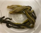 常備菜に！豆腐皮の高菜漬け炒め作り方2写真
